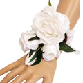 Elegant Keepsake Wrist Corsage with Choice of Rose Colors for Special Events