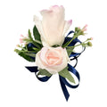 Pick Your Color - Real Touch Classic Rose Boutonniere or Corsage