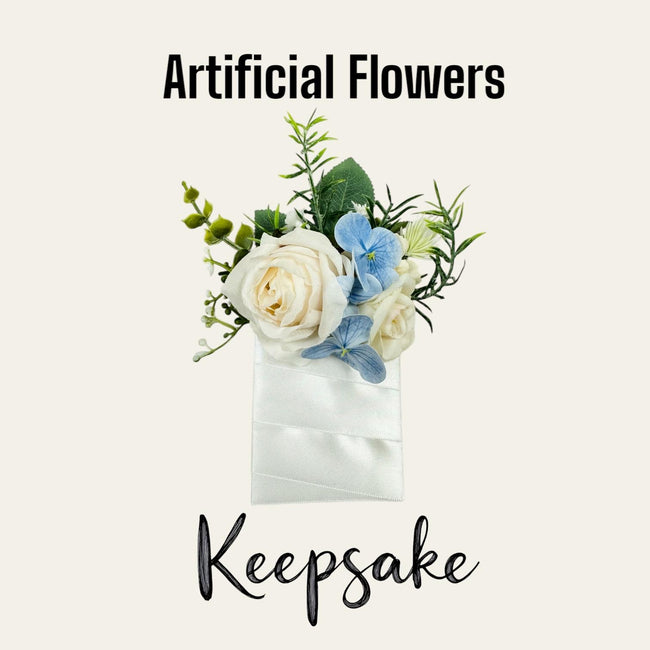 Elegant Artificial Pocket Boutonniere - Rose & Hydrangea Design for Proms & Weddings