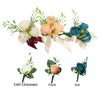 Customizable Artificial Rose Corsage or Boutonniere for Special Events