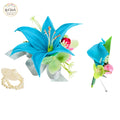 Customizable Real Touch Artificial Lily Corsage and Boutonniere