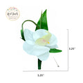 Premium Real Touch Orchid Bouquet, Boutonniere, and Wrist Corsage - Elegant and Weather-Resistant Keepsake