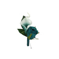 Elegant Wedding Corsage &amp; Boutonniere Set - Real Touch Artificial Flowers