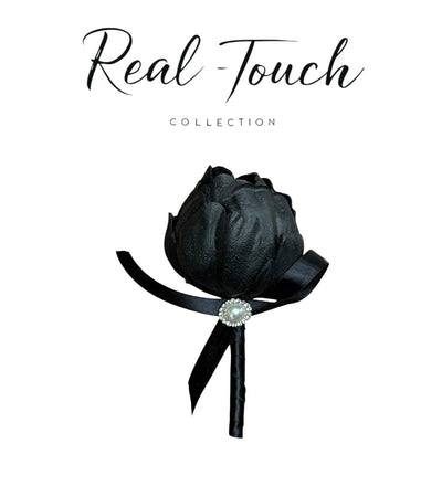 Elegant Peony Wrist Corsage and Boutonniere Set for Weddings and Special Events