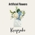 Elegant Artificial Pocket Boutonniere - Rose &amp; Hydrangea Design for Proms &amp; Weddings