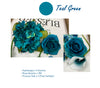 Wholesale- Teal green theme flowers - Angel Isabella
