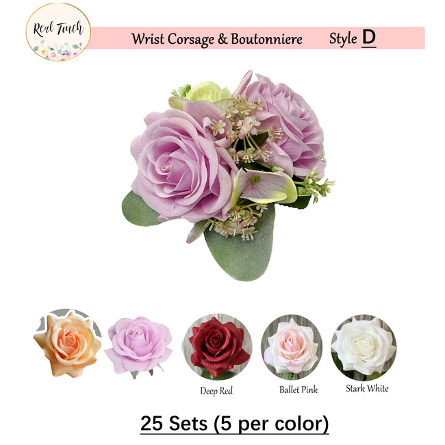 Reserved -Keepsake Real touch collection corsages and boutonnieres