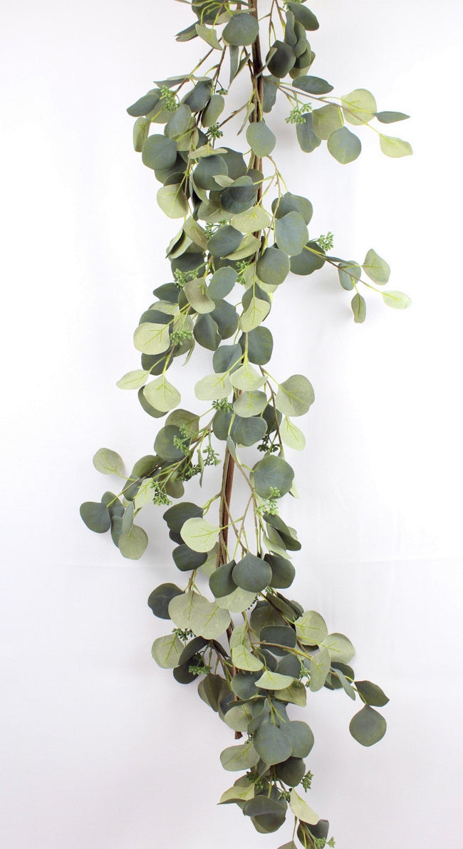 58 inch Artificial eucalyptus garland - Angel Isabella