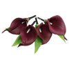 Pack of 4: Real touch calla lily boutonniere - Angel Isabella