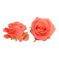Rose bouquet- bridesmaid flower girl 2-color pick rose and ribbon color - Angel Isabella