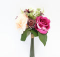 Rose Flower Bouquet with hydrangea and wild flowers