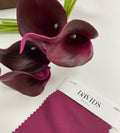 Pack of 10- real touch Eco- friendly paint calla lily Sangria lifelike - Angel Isabella