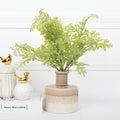 17" soft plastic fern spray-home decoration bouquet fillers