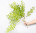 31" Quality Artificial lifelike Palm leaves -15 stems per bush